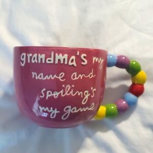 : Sandra Magsamen Grandma's My Name and Spoiling's My Game Coffee tea Cup  Mug